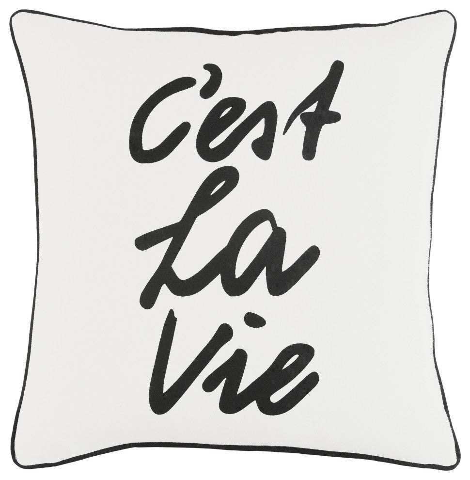 Surya Glyph GLYP-7112 18" x 18" Pillow Kit