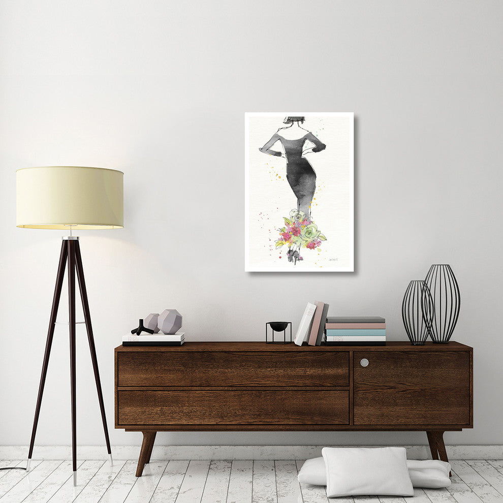 "Floral Fashion I v2" Digital Paper Print by Anne Tavoletti, 26"x38"
