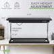 CHANGEdesk Mini adjustable height standing desk conversion, Black