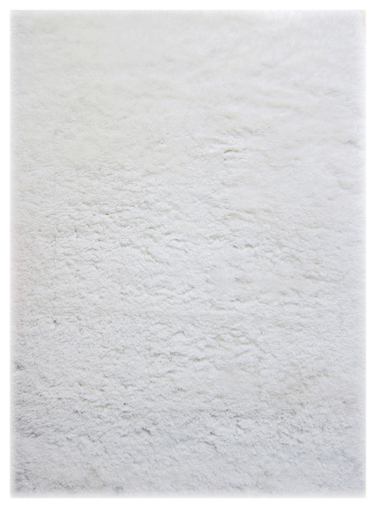 Odyssey Area Rug, White, 7?6? x 9?6?, Solid