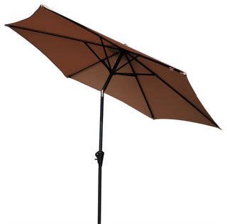 9' Pole Umbrella With Carry Bag, Taupe