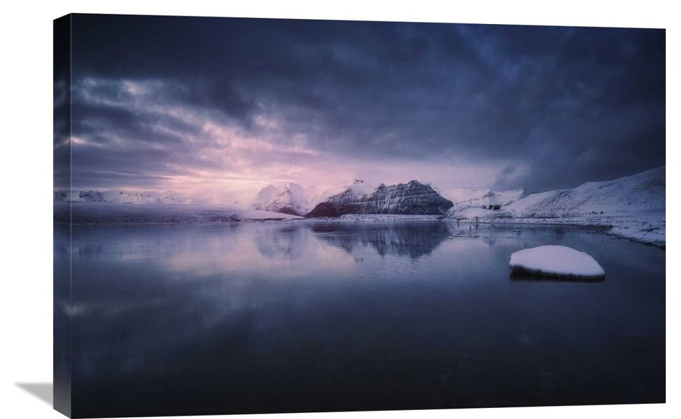 "Quiet Frost Light Ii" Stretched Canvas Giclee by Juan Pablo De, 30"x20"