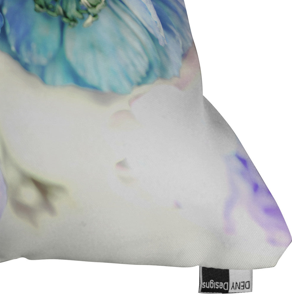 Lisa Argyropoulos Whispered Blue Outdoor Throw Pillow, Small