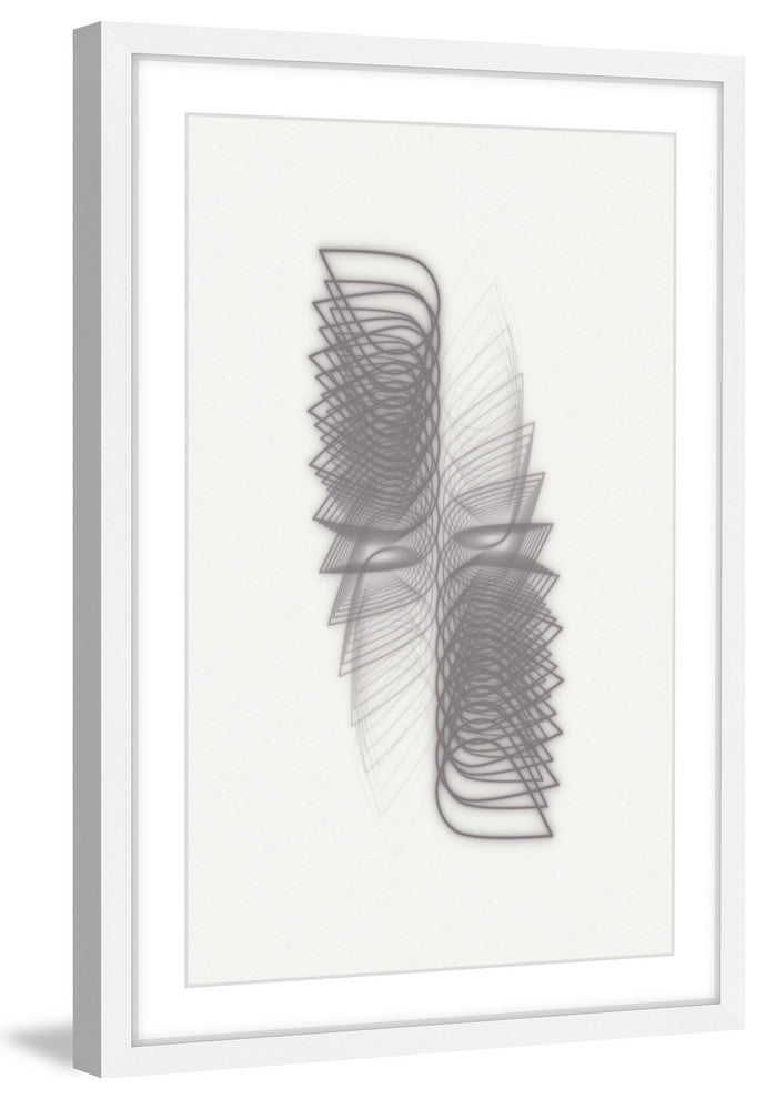 Marmont Hill, "Geometric Motion" by Bryon White Framed Painting Print, 20x30