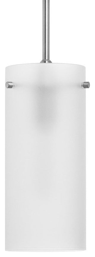 Effimero 1-Light Stem Hung Pendant Lamp, Brushed Nickel