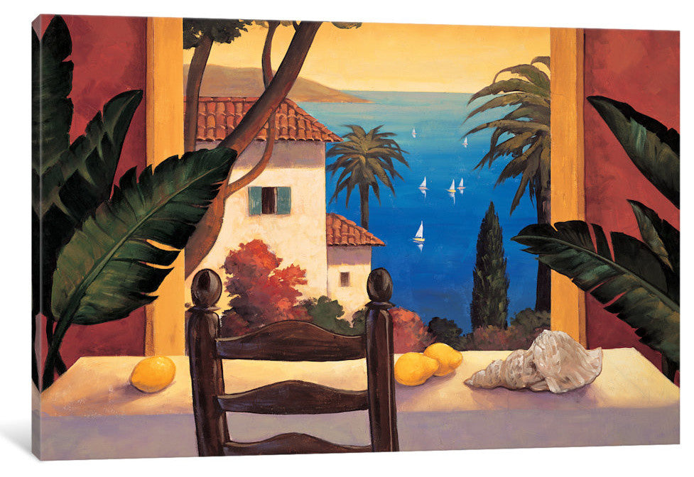 "Ocean Breeze I" by Elizabeth Wright, Canvas Print, 40"x26"