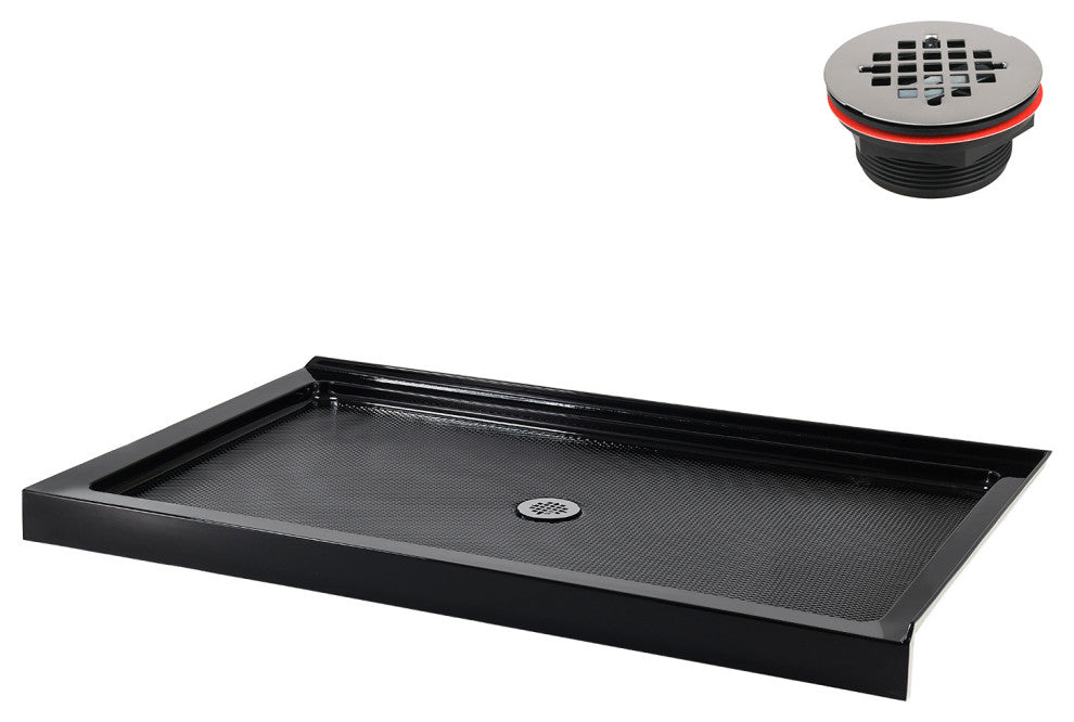 Streamline NT-2244-60BL-CR 60"x36" Shower Base, Drain Included