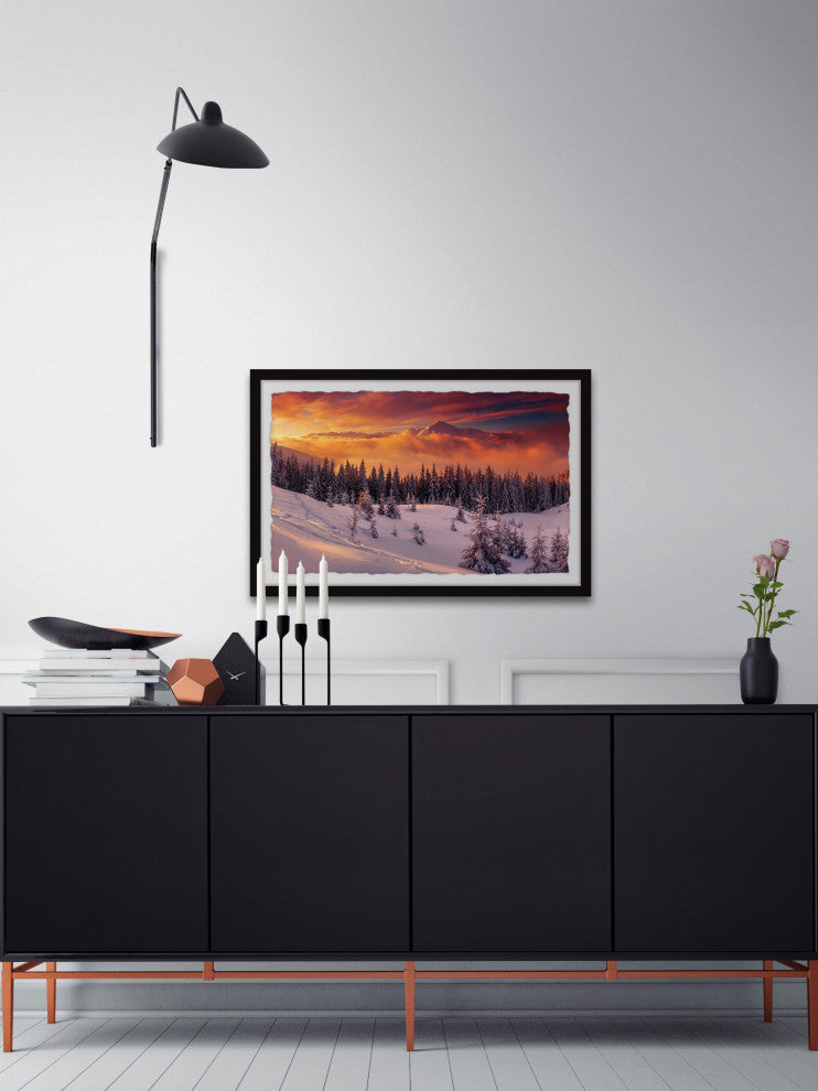 "Doorway to the New World" Framed Painting Print, 18x12
