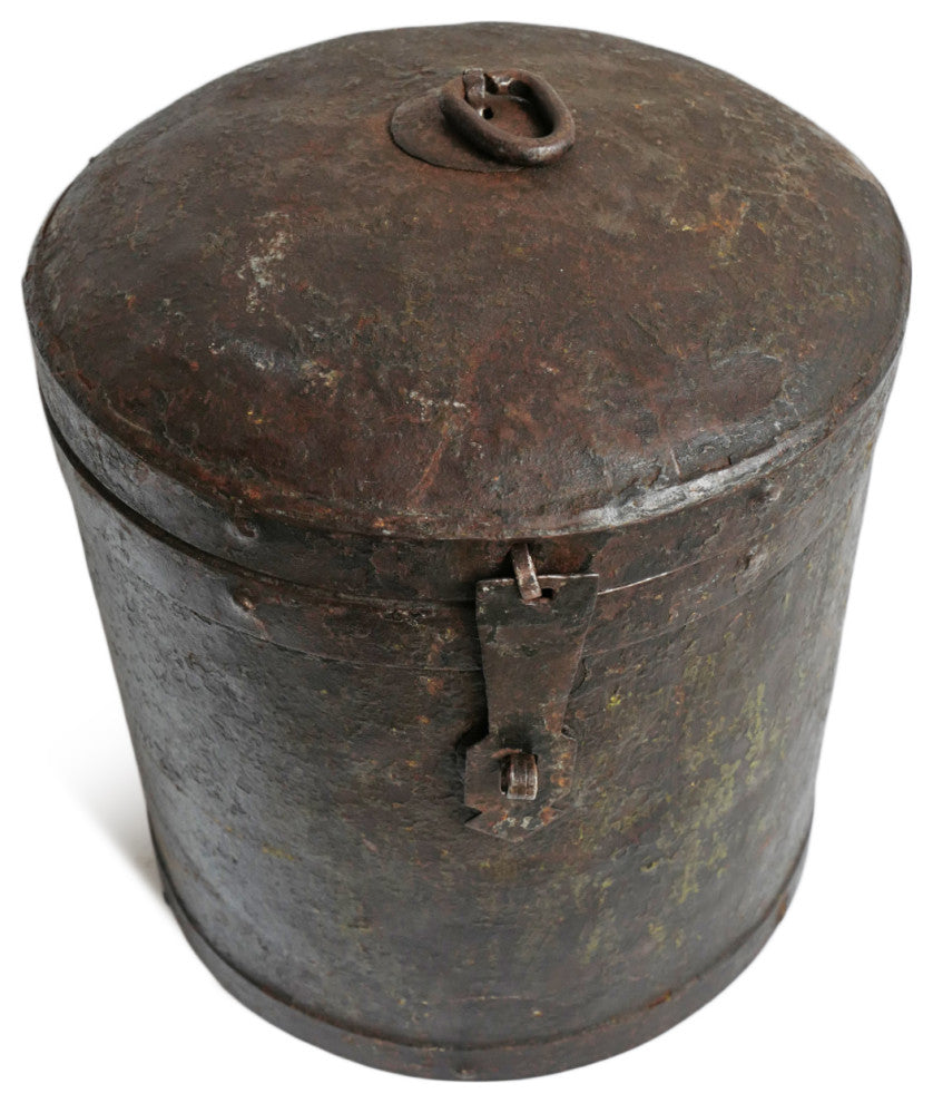 Consigned Vintage Industrial Storage Can