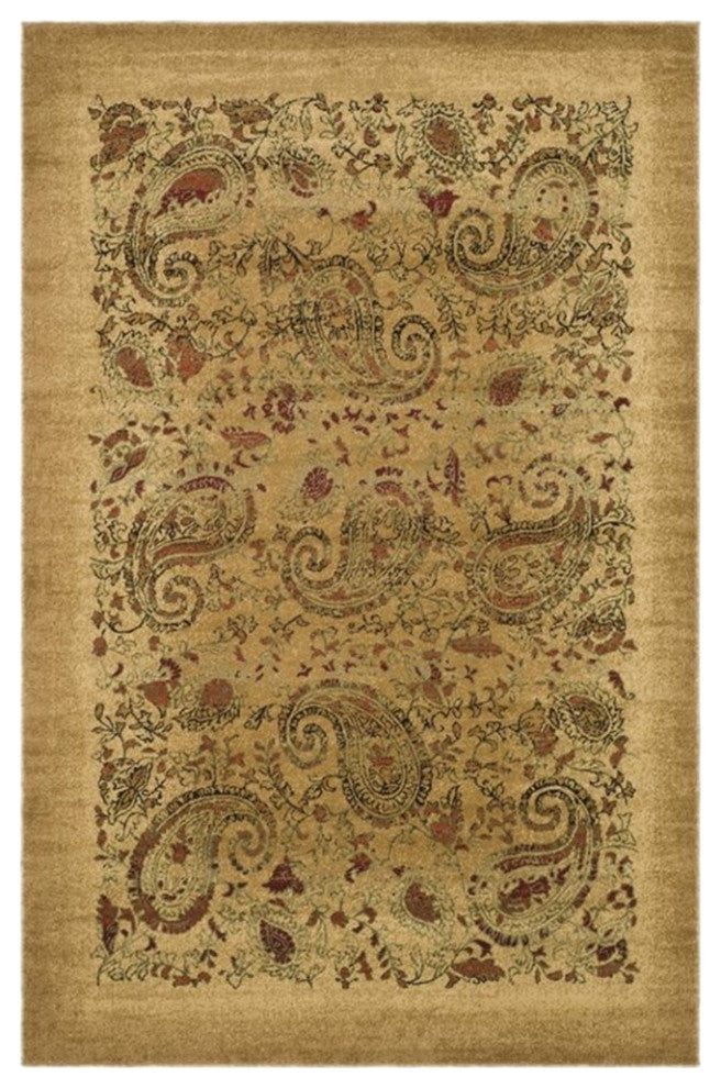 Safavieh Lyndhurst 11' X 15' Power Loomed Polypropylene Rug in Beige
