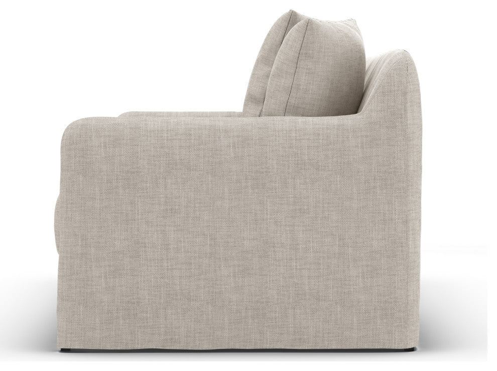 Dade Outdoor Sofa-90"-Stone Grey