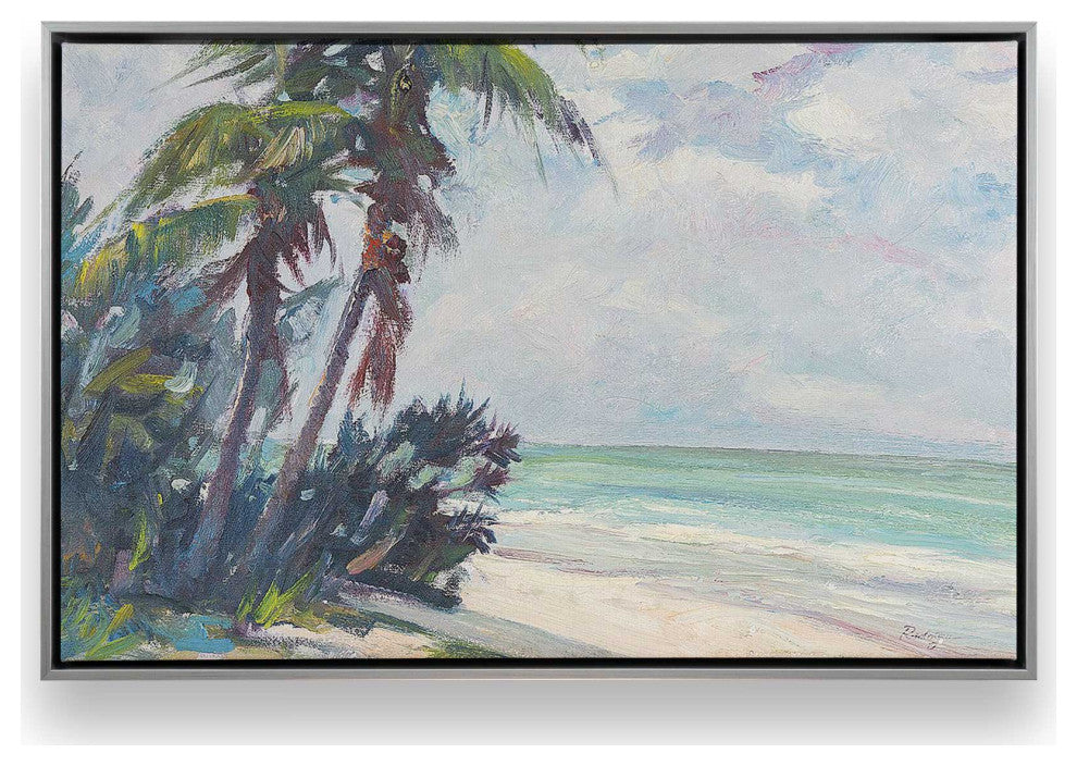 "Naples' Sandy Playground" - A Seaside Serenity Piece