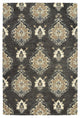 Kaleen Hand-Tufted Brooklyn Wool Rug, Charcoal, 9'6"x13'