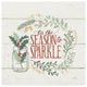 "Seasons Greetings IV" Digital Paper Print by Janelle Penner, 20"x20"