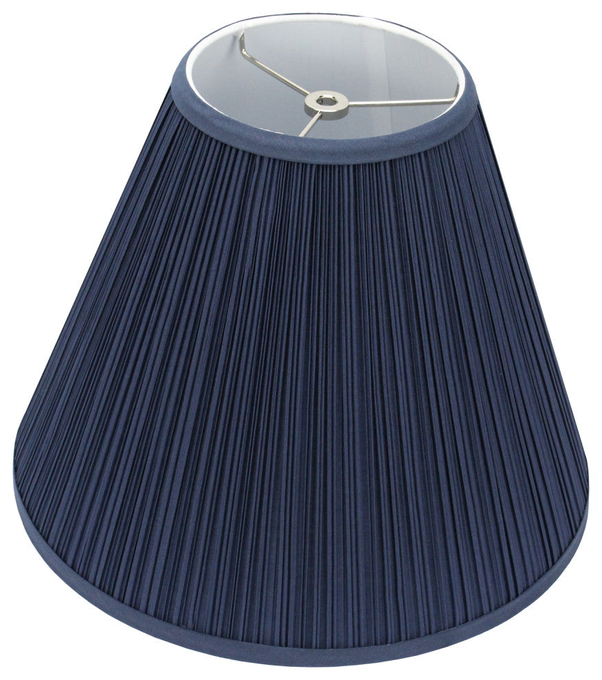 Fenchel Shades 6"x14"x11.5" Spider Attachment Empire Lamp Shade, Pleated Mushroo