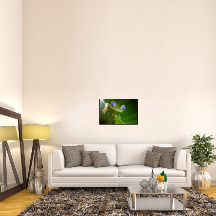 "Im a bit shy" Framed Canvas Giclee by Ghizzi Panizza Alberto, 31x21"