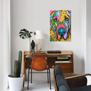 "Bloodhound" by Dean Russo, Canvas Print, 18"x12"