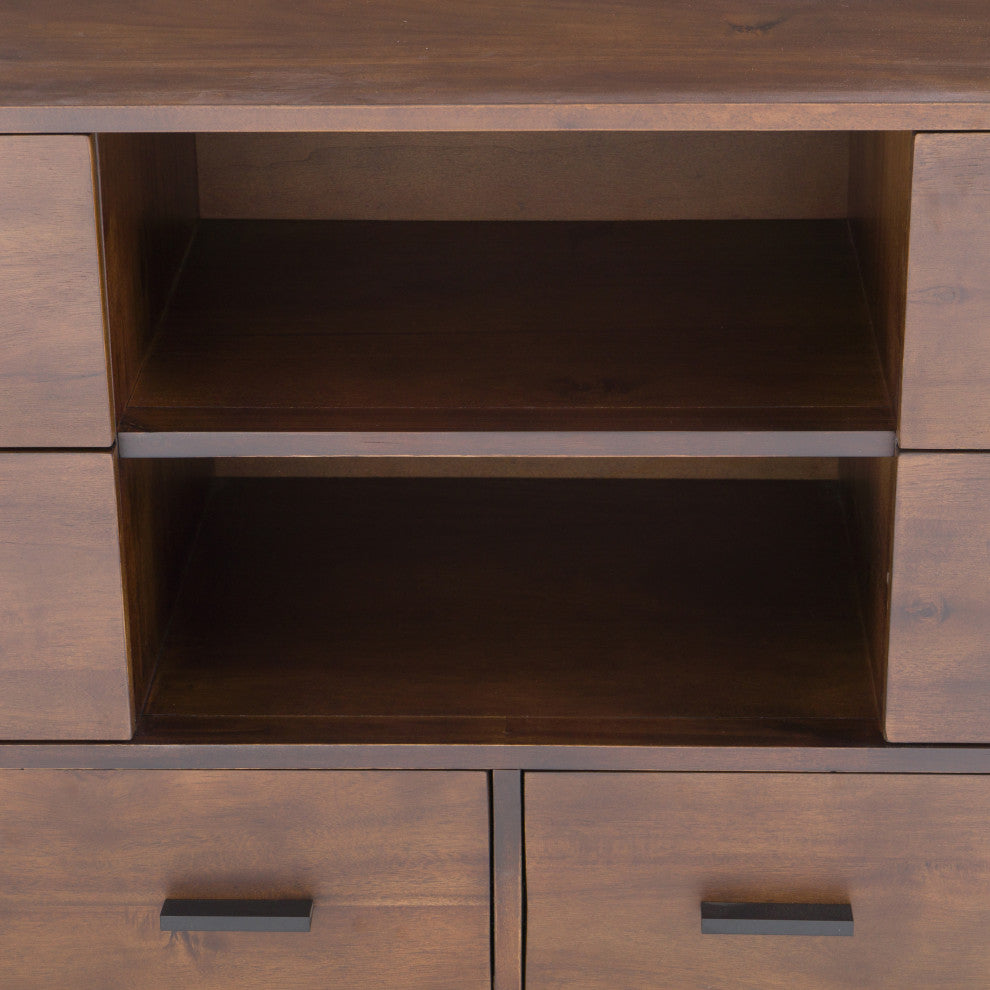 Nova Domus Fantasia Contemporary Walnut Dresser