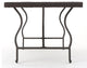 GDF Studio 7-Piece Azore Outdoor Wicker Dining Set With Aluminum Dining Table