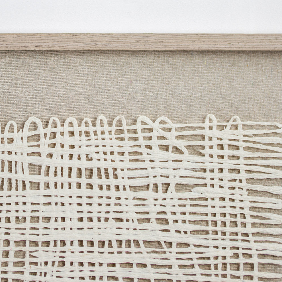 Handmade Rice Paper Wall Art (24" x 24")