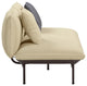 Katti  Outdoor Loveseat, Beige