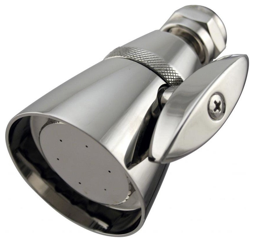 Chatham Style 2.25" Diameter Adjustable Shower Head In Polished Nickel