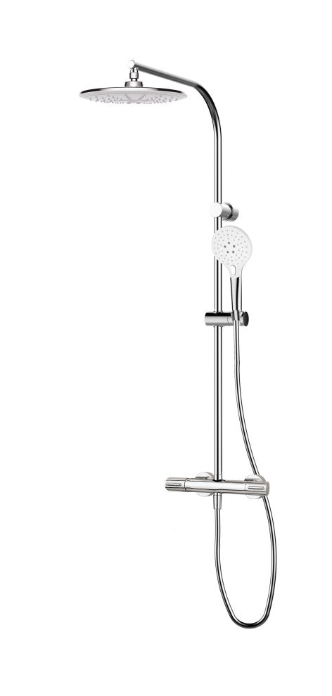 Dry Thermostatic shower with column, Chrome, Xl