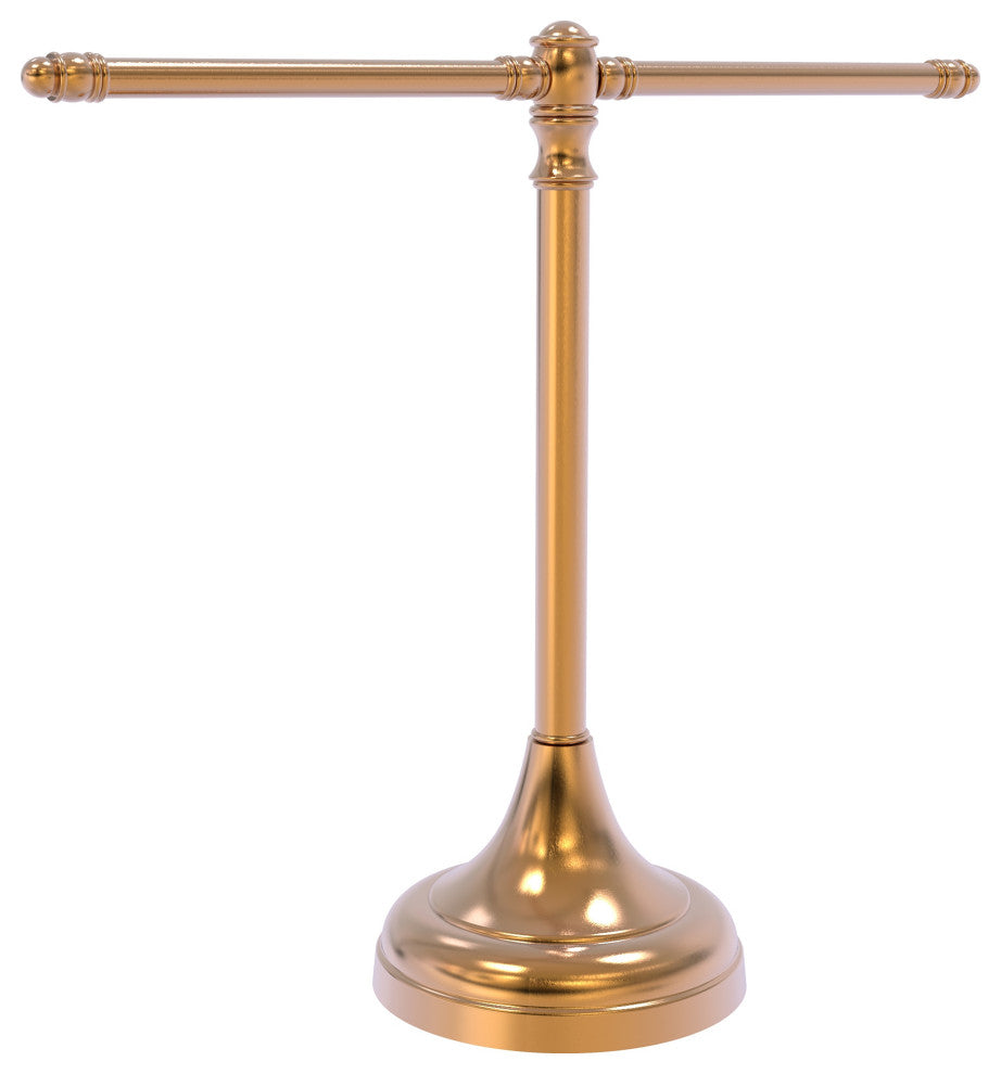 Carolina Guest Towel Stand, Brushed Bronze