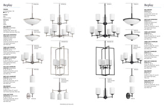 Progress Lighting 3-100W Medium Inv Pendant, Black