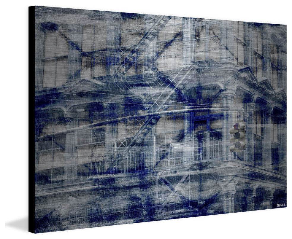 "Twin Escapes" Print on Brushed Aluminum, 45"x30"