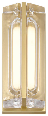 Langferd, Outdoor, 12", Gold, Clear Glass