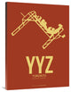 "YYZ Toronto Poster 1" Fine Art Print