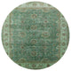 Ahgly Company Indoor Round Mid-Century Modern Area Rugs, 8' Round