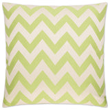 Chevron Chic Pillow - Green