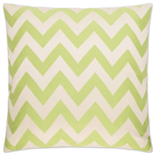 Chevron Chic Pillow - Green