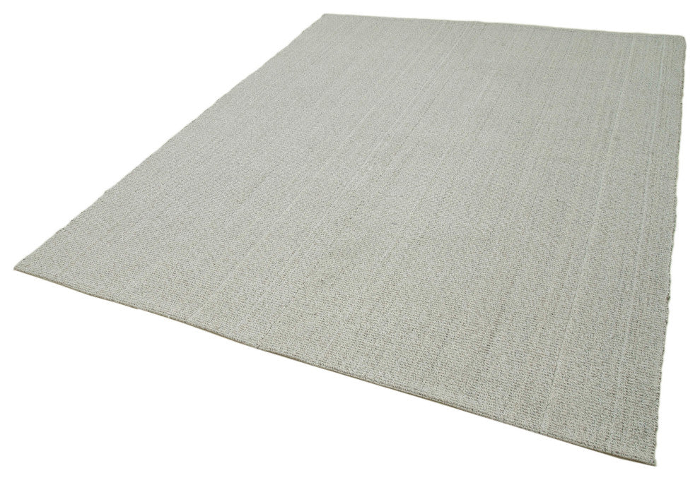 Rug N Carpet - Handmade Turkish 7' 1'' x 9' 2'' Flatweave Wool Kilim Rug