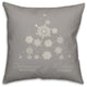 Snowflake Christmas Tree 18x18 Indoor/Outdoor Pillow