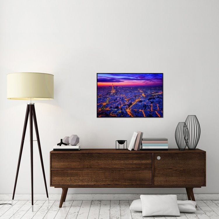 "Paris I" Framed Canvas Giclee by Juan Pablo De, 37x25"