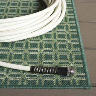 Safavieh Terrace Collection TER808 Rug, Dark Green/Light Green, 8'x10'