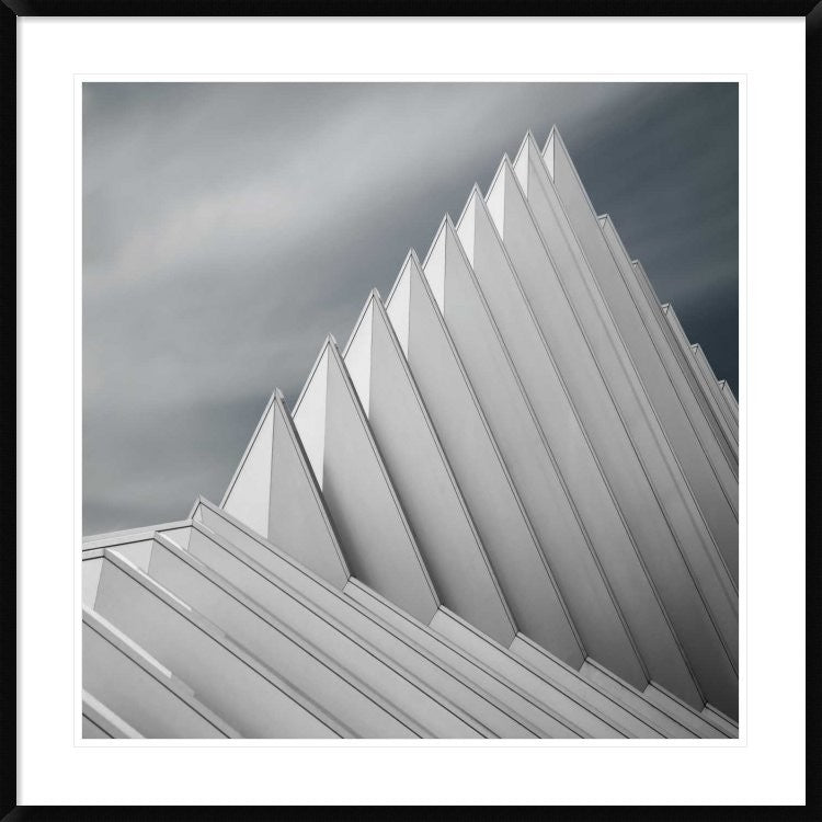 "Agtama" Framed Digital Print by Gilbert Claes, 38"x38"
