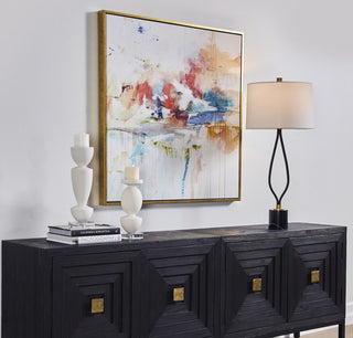 Uttermost 32329 Dream State 42" x 42" Framed Abstract Painting - Multicolored