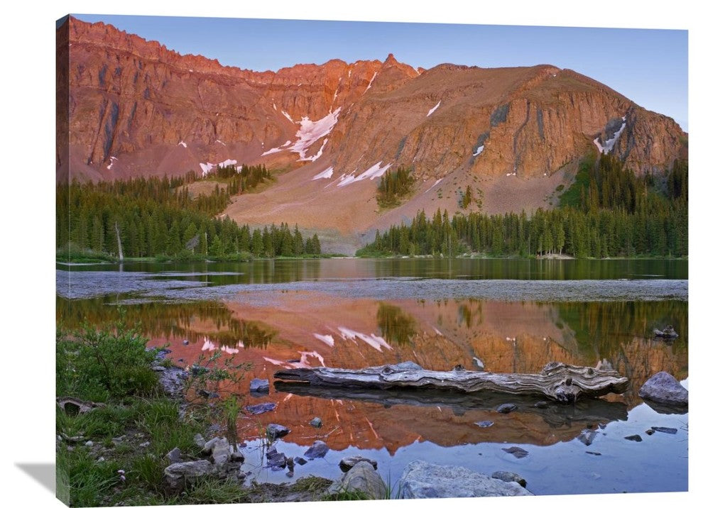 "Palmyra Peak Reflected In Alta Lake Near Telluride, Colorado" Artwork