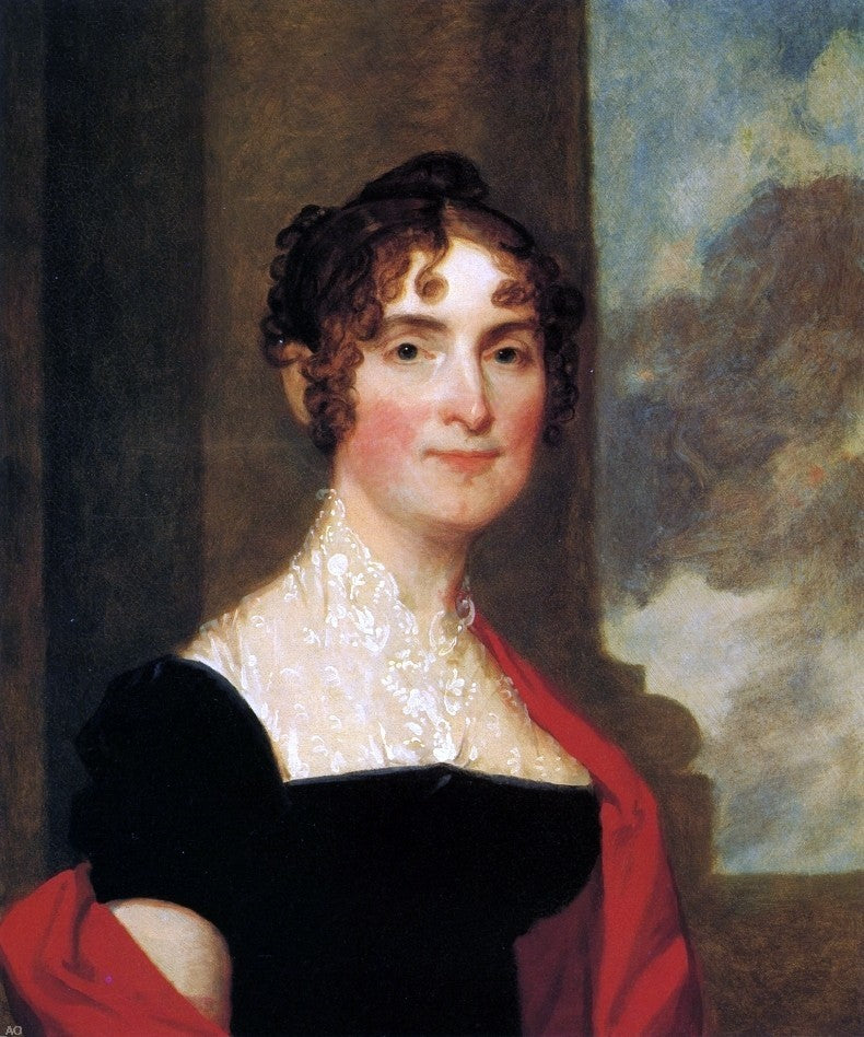 Gilbert Stuart Mrs. Polly Hooper, Gallery Wrapped Canvas Print, 20"x25"