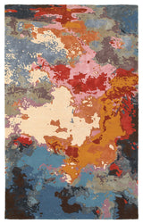 Galaxy 21908 Rug, Multi/Pink, 10'0"x13'0"