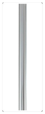 Matthews-Gerbar Down Rod, 48", Polished Chrome Finish