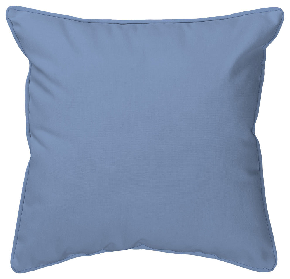 Scallop Shell Large Indoor/Outdoor Pillow 18x18