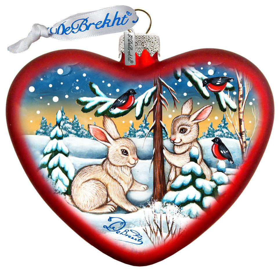 Bunny Play Ornament