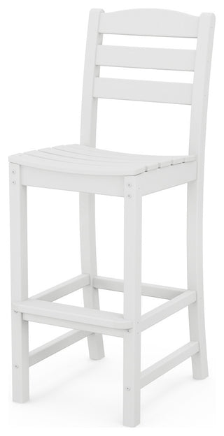 Polywood La Casa Cafe Bar Side Chair, White