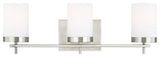 Zire 3-Light Bath, Brushed Nickel