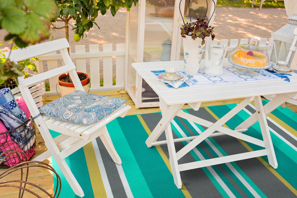 Voavah Teal 2' x 8' Runner